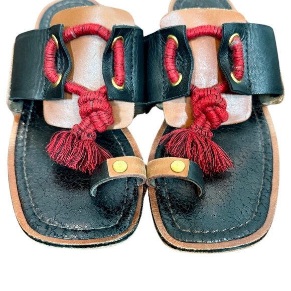 Free People Black and Brown Sandals - Picture 6 of 9